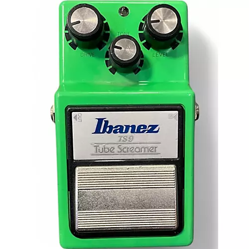 Used Ibanez TS9 Keeley Baked Mod White LED Effect Pedal - musicians--Friend