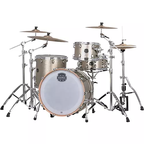 Open-Box Mapex Saturn V Tour 3-Piece Shell Pack with 22 in. Bass Drum Condition 1 - Mint Vintage Sparkle - musicians--Friend