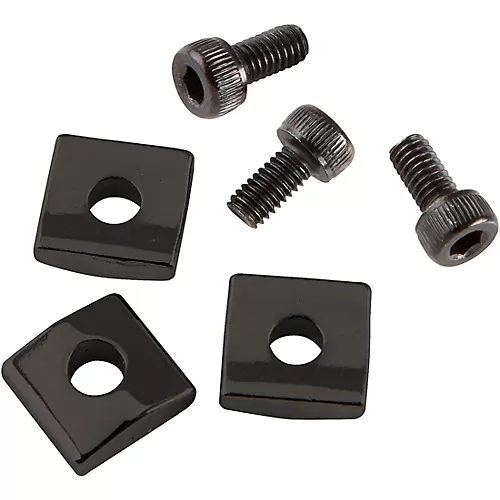 Proline Floyd Rose-Style Locking Nut Block w/ Screws 3 Pack Chrome - musicians--Friend