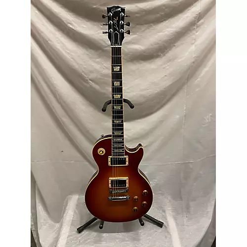 Used 2009 Gibson Les Paul Standard Cherry Sunburst Solid Body Electric Guitar Cherry Sunburst - musicians--Friend