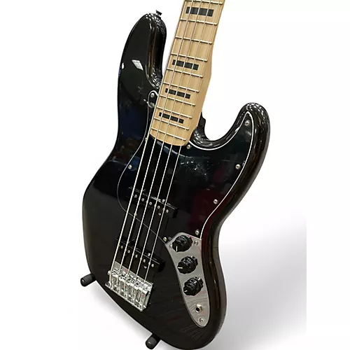 Used Squier CLASSIC VIBE JAZZ BASS  BLACK Electric Bass Guitar BLACK - musicians--Friend