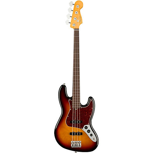 Fender American Professional II Fretless Jazz Bass Rosewood Fingerboard Olympic White - musicians--Friend
