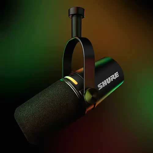 Shure MV7+ Podcast Microphone Black - musicians--Friend