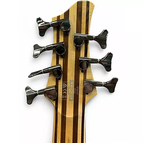 Used Ibanez BTB747 7 String Natural Electric Bass Guitar Natural - musicians--Friend