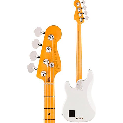 Fender American Ultra II Precision Bass Maple Fingerboard Avalanche - musicians--Friend