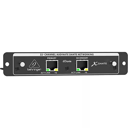 Behringer X-DANTE 32-Channel Dante Expansion Card - musicians--Friend