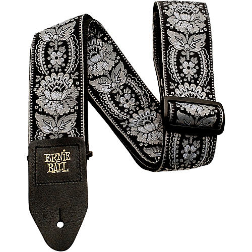 Ernie Ball Jacquard Polypro Guitar Strap Vanilla Rose - musicians--Friend