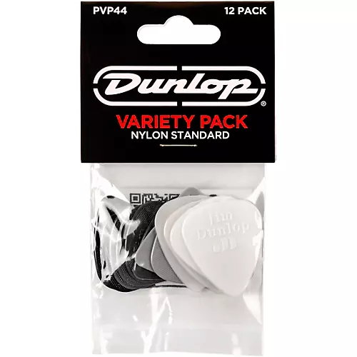 Dunlop Nylon Standard Variety Pick Pack 12 Pack - musicians--Friend
