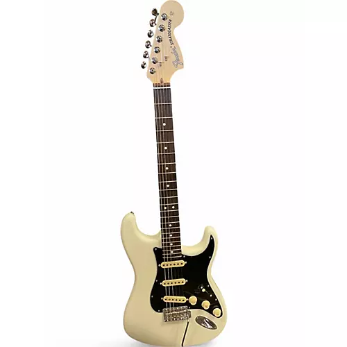 Used Fender American Performer Stratocaster SSS Alpine White Solid Body Electric Guitar Alpine White - musicians--Friend