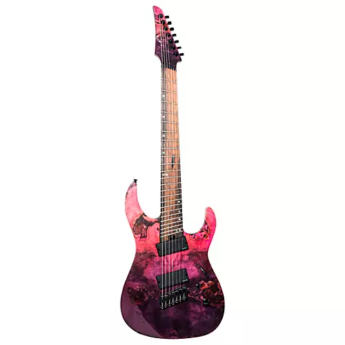 Legator N7FX Ninja X 7 Multi-Scale Electric Guitar Ruby - musicians--Friend