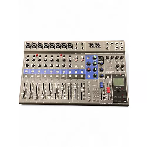 Used Zoom L-12  with case Unpowered Mixer - musicians--Friend