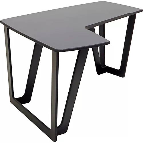 Argosy AIRE Artist Workstation, Desktop Angled to Left (no racks), Hautelink Desktop, Black Legs Left - musicians--Friend