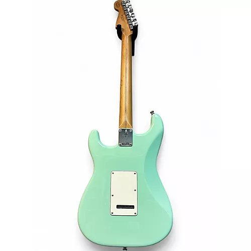 Used Fender PLAYER STRATOCASTER ROASTED MAPLE NECK Seafoam Green Solid Body Electric Guitar Seafoam Green - musicians--Friend