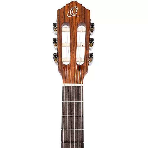 Ortega Family Series R121L-3/4 3/4 Size Left-Handed Classical Guitar Satin Natural 0.75 - musicians--Friend