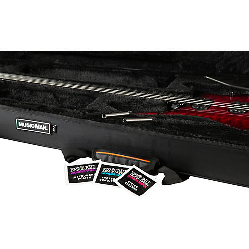 Ernie Ball Music Man John Petrucci BFR Majesty 6 Quilt Top Electric Guitar Red Nebula - musicians--Friend