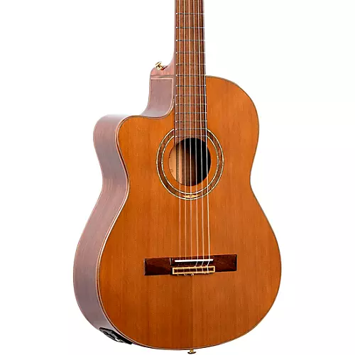 Ortega Performer Series RCE159MN-L Acoustic Electric Left-Handed Classical Guitar Natural - musicians--Friend