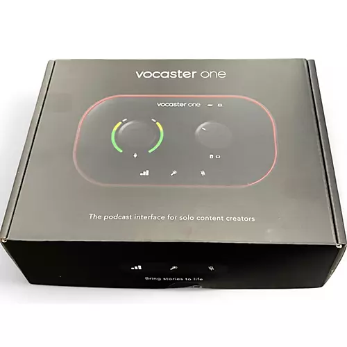 Used Focusrite VOCASTER ONE Audio Interface - musicians--Friend