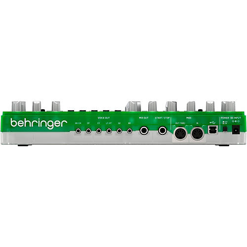 Behringer RD-6-LM Analog Drum Machine - Green Translucent - musicians--Friend