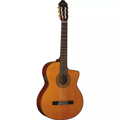 Washburn C64SCE-A Classical Acoustic-Electric Guitar - musicians--Friend