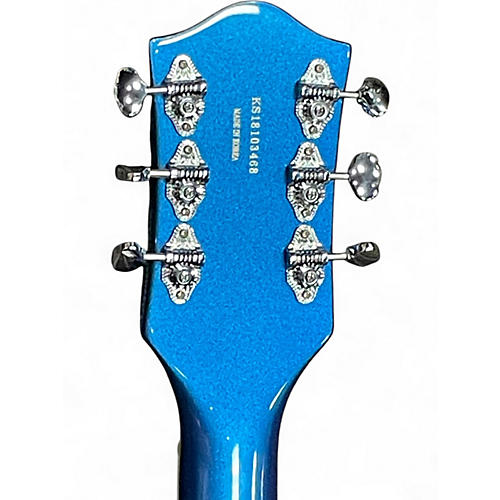 Used Gretsch Guitars G5420T Electromatic Blue Hollow Body Electric Guitar Blue - musicians--Friend