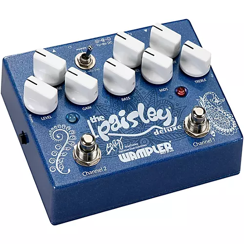 Wampler Paisley Deluxe Overdrive Effects Pedal - musicians--Friend