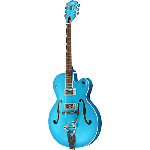 Gretsch Guitars G6120T-HR Brian Setzer Signature Hot Rod Hollowbody With Bigsby Magenta Sparkle - musicians--Friend