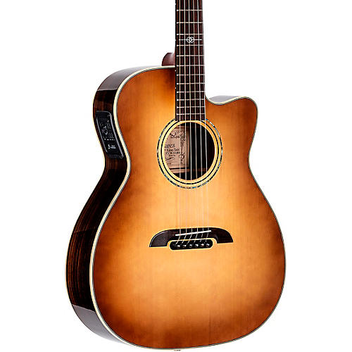 Alvarez FY70CESHB Yairi Standard Folk/OM Acoustic-Electric Guitar Shadow Burst - musicians--Friend