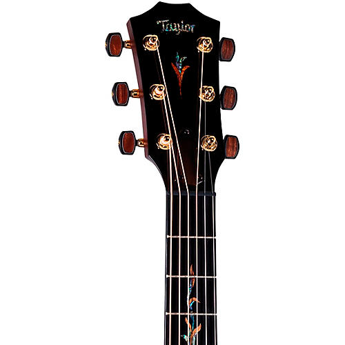 Taylor Custom Bearclaw Sitka Spruce-Bocote Grand Auditorium Acoustic-Electric Guitar Shaded Edge Burst - musicians--Friend
