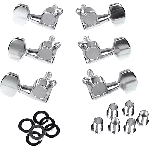 Gotoh MLB3-G 3-On-A-Side Locking Tuners 6-Pack Gold - musicians--Friend