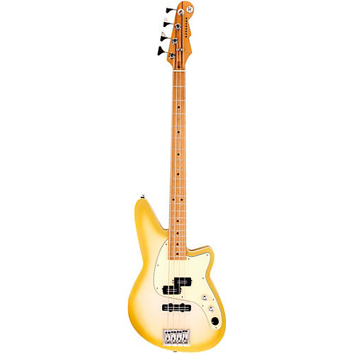Reverend Decision P Roasted Maple Fingerboard Electric Bass Guitar Venetian Pearl - musicians--Friend