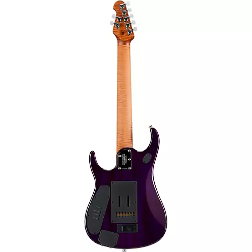 Ernie Ball Music Man JP15 7 7-String Flamed Maple Top Electric Guitar Cerulean Paradise - musicians--Friend