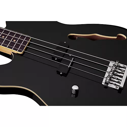 Schecter Guitar Research dUg Pinnick Signature Baron-H Left-Handed Electric Bass Black - musicians--Friend