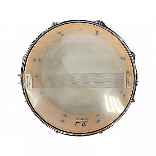 Used Pearl 14in SESSION CUSTOM SNARE SUNSET ORANGE Drum SUNSET ORANGE 33 - musicians--Friend