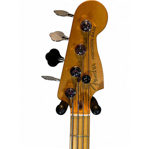 Used 2024 Fender American Ultra II Precision Bass Avalanche Electric Bass Guitar Avalanche - musicians--Friend