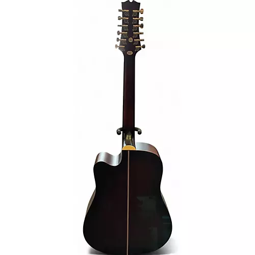 Used Mitchell T331-TCE-BST edge burst 12 String Acoustic Electric Guitar edge burst - musicians--Friend