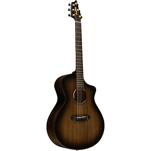 Breedlove Oregon All-Myrtlewood Limited-Edition Cutaway Concert Acoustic-Electric Guitar Sable - musicians--Friend