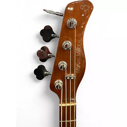 Used Sire Marcus Miller D5 Natural Electric Bass Guitar Natural - musicians--Friend