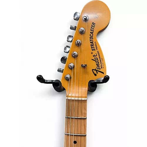 Used 2022 Fender custom shop 1968 stratocasterrelic Black Solid Body Electric Guitar Black - musicians--Friend