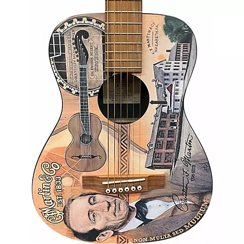 Used 2008 Martin LX 175TH ANNIVERSARY Natural Acoustic Guitar Natural - musicians--Friend