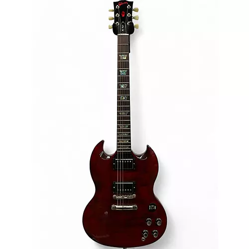 Used Gibson SG Elegant Heritage Cherry Solid Body Electric Guitar Heritage Cherry - musicians--Friend