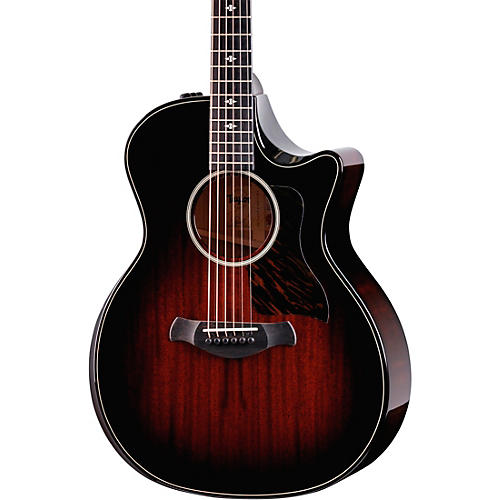 Taylor 524ce Builder's Edition Grand Auditorium Acoustic-Electric Guitar Kona Burst - musicians--Friend