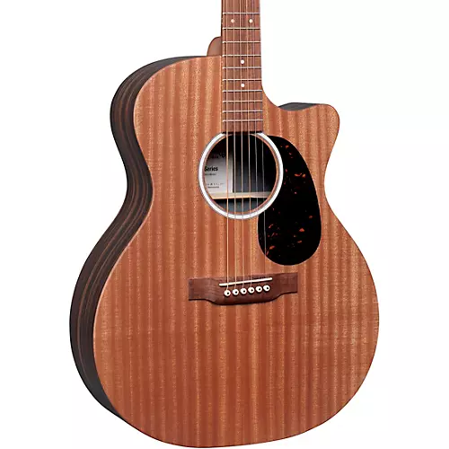 Martin GPC-X2E Macassar Ebony Grand Performance Acoustic-Electric Guitar - musicians--Friend