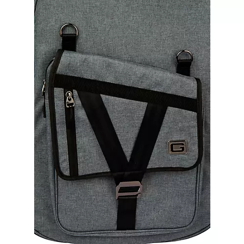 Gator GT-BASS-TPV2 Transit Pro Bass Guitar Gig Bag Slate Gray - musicians--Friend