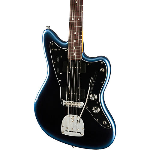 Fender American Professional II Jazzmaster Rosewood Fingerboard Electric Guitar Dark Night - musicians--Friend