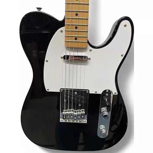 Used 2024 Squier Affinity Telecaster Black Solid Body Electric Guitar Black - musicians--Friend