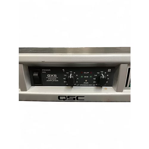 Used QSC GX5 Power Amp - musicians--Friend