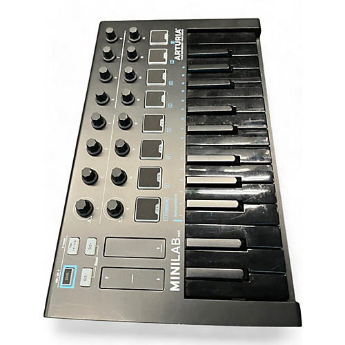 Used Akai Professional MPK Mini MKII MIDI Controller - musicians--Friend