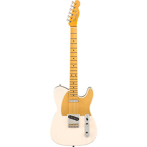 Fender JV Modified '50s Telecaster Maple Fingerboard Electric Guitar White Blonde - musicians--Friend