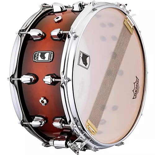 Mapex Black Panther Solidus Snare Drum 14 x 7 in. Red Black Burst - musicians--Friend