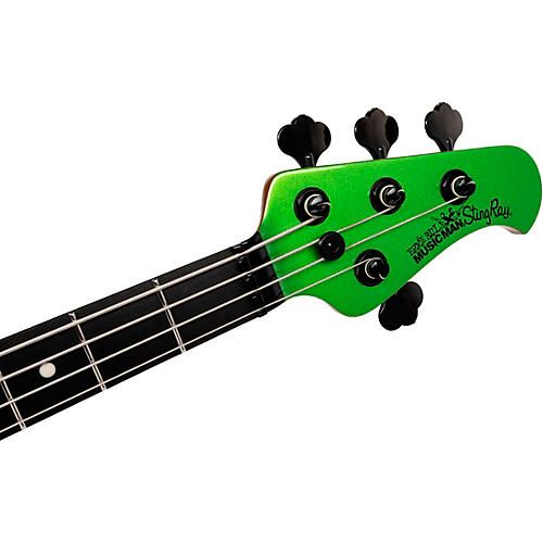 Ernie Ball Music Man StingRay Special H Electric Bass Guitar Black and Chrome - musicians--Friend